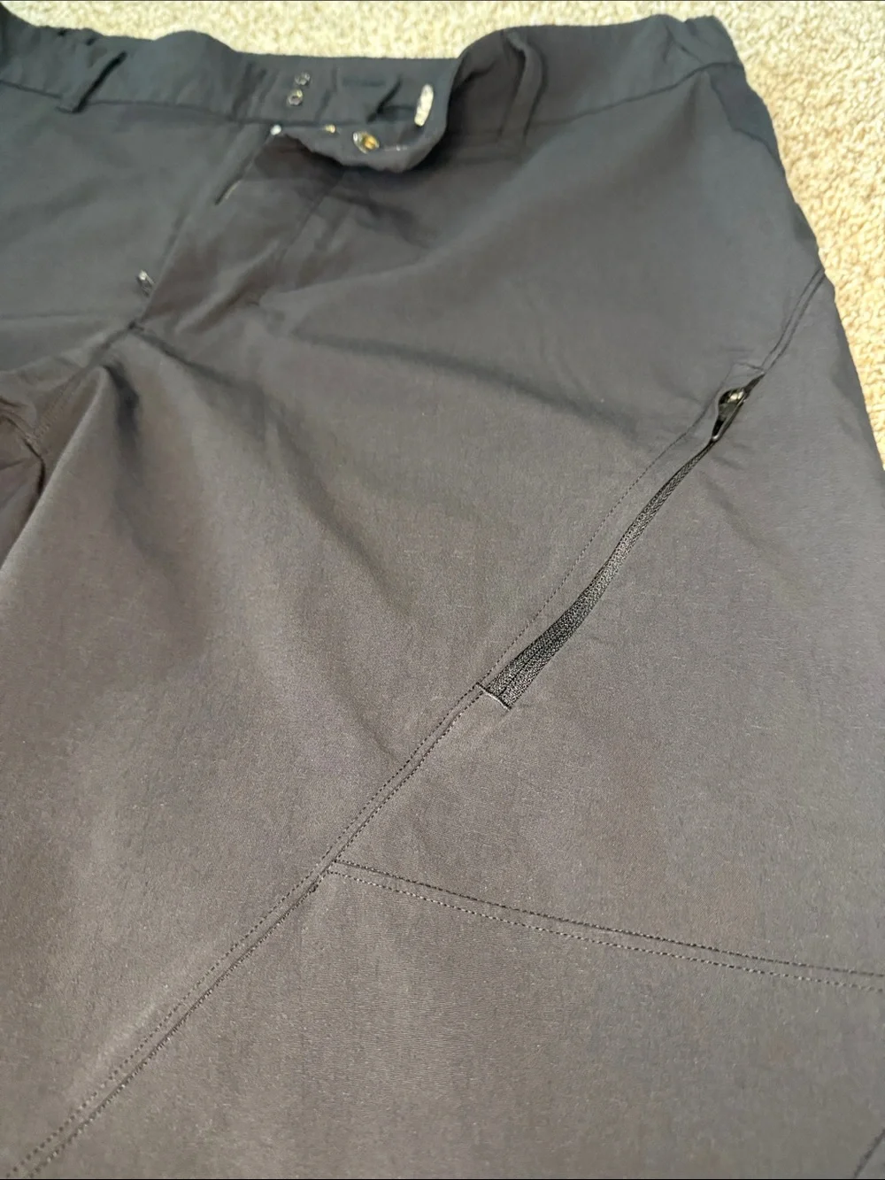 lululemon athletica Men's Black Athletic Shorts